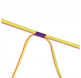 Adhesive tape for webbing fixing