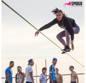 Sweatshirt spider slacklines