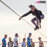 Sweatshirt spider slacklines