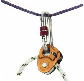 Carrucola bloccante ultraleggera micro traxion