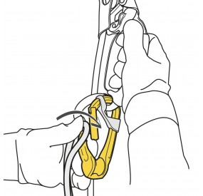 carabiner with pulley