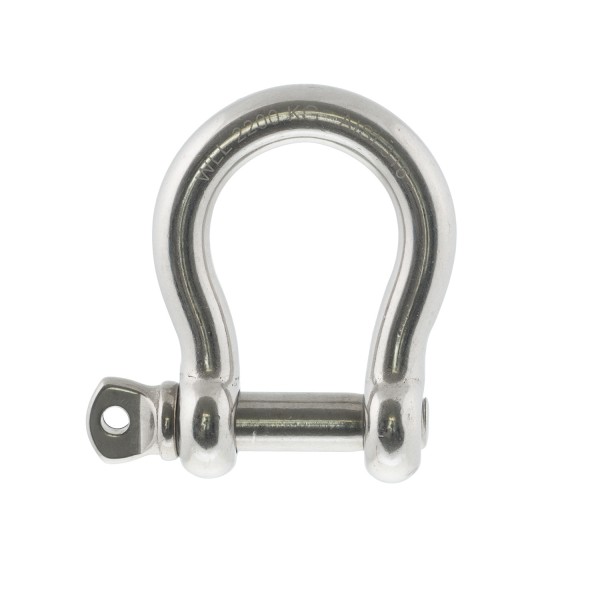 Manille en acier inoxydable Omega