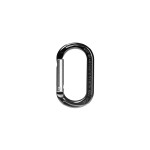 oval aluminium carabiner