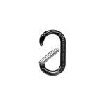 mousqueton ovale en aluminium