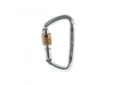 STEEL CARABINER D SCREW NUT