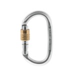 oval steel carabiner