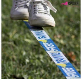 Slackline pour l'équilibre