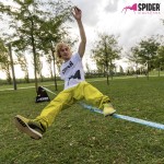 Slackline pour l'équilibre