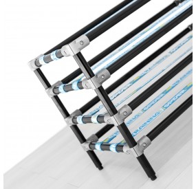 structure de support de slackline pour l'entraînement en intérieur