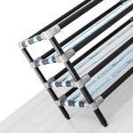 slackline support structure for indoor training