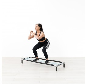 structure de support de slackline pour l'entraînement en intérieur