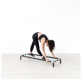 structure de support de slackline pour l'entraînement en intérieur