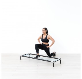 structure de support de slackline pour l'entraînement en intérieur