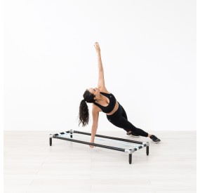 structure de support de slackline pour l'entraînement en intérieur