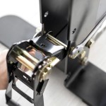 support structure for indoor slackline