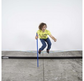 structure de support pour slackline intérieure