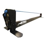 support structure for indoor slackline