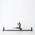 support structure for indoor slackline