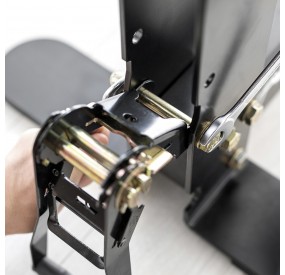 structure de support pour slackline intérieure