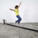 struttura portante per slackline da interno