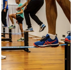 struttura portante per slackline da interno