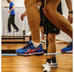 struttura portante per slackline da interno