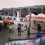 struttura portante per slackline da interno