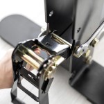 self-supporting structure with stretched wire and slackline