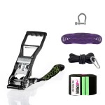 Power ratchet Kit to get higher slackline tension