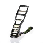 XXL ratchet for slackline tensioning