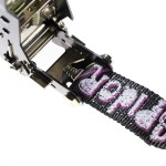 XXL ratchet for slackline tensioning