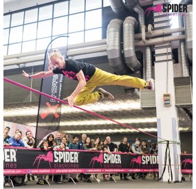 Cliquet pour la tension des slacklines