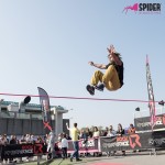 Cliquet à levier long pour slackline