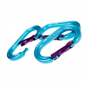 mousqueton ovale en aluminium