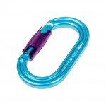 mousqueton ovale avec embout en aluminium