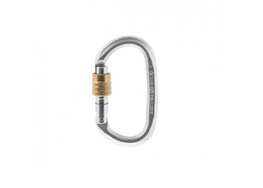 STEEL CARABINER OVAL SCREW NUT