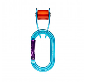 carrucola piatta slackline con moschettone