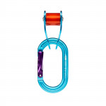 flat pulley slackline with karabiner