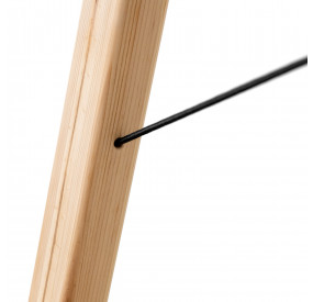 cavalletto di legno per slackline