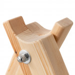 cavalletto di legno per slackline