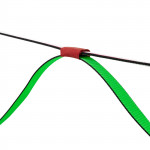 Adhesive tape for webbing fixing