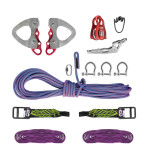 slackimoufle hoist kit for trickline and longline